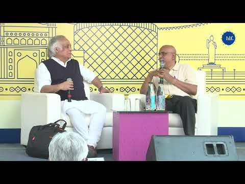 Talk: The Many Lives of VK Krishna Menon. Jairam Ramesh Chair: Rammanohar Reddy