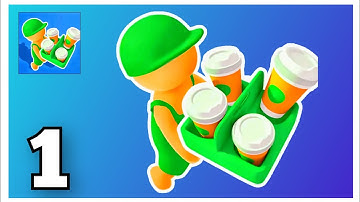 Coffee Break - Android iOS Mobile Gameplay Walkthrough Part 1 - Coffee Shop Manegement