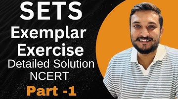 Sets Exemplar Exercise | Class 11 Maths Chapter 1 | 2023-24 | rkc math | ncert solutions easy