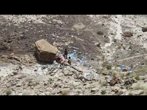 كمين للمرتزقه في ابواب الحديد في جبهة عسير 