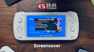 ES-DE: How to use the Screensaver