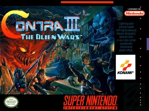 Contra 3: The Alien Wars for SNES Walkthrough