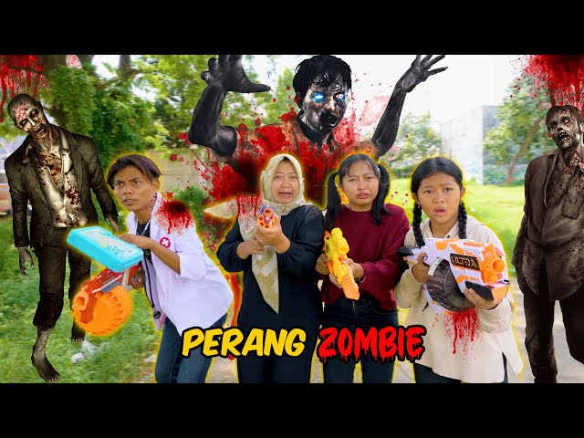 DIMANA MANA ADA ZOMBIE BERDARAH PART 2 !! PERANG MELAWAN ZOMBIE class=