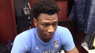 UNC Basketball Jalen Washington At Virginia Postgame Interview