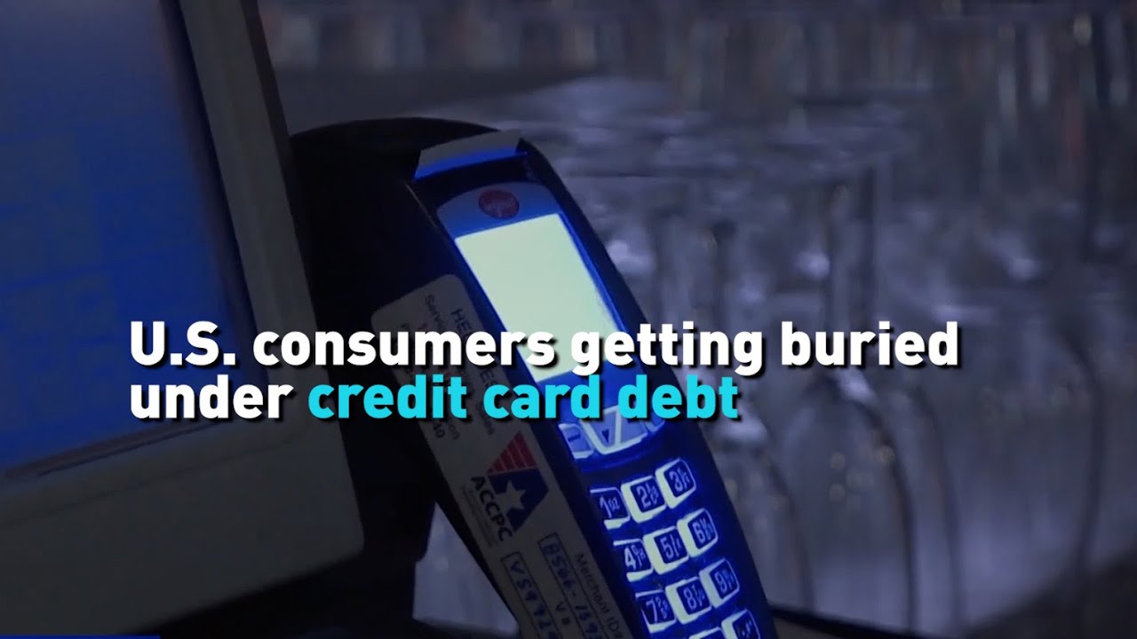 Read more about the article U.S. consumers getting buried under credit card debt – CGTN America