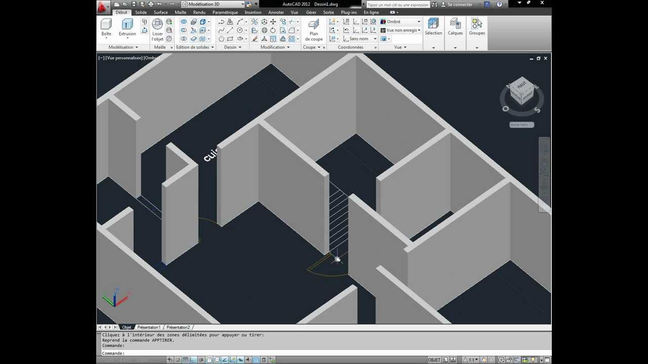 AutoCAD 3D  House  Modeling Tutorial  1 3D  Home  Design  