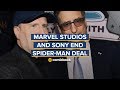 Breaking marvel studios and sony end spiderman deal