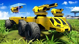 Building a TANK to Destroy Enemies in TerraTech Worlds!