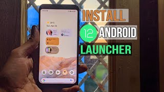INSTALL Android 12 Launcher // Any Android Smartphone // Download & Install in Hindi. screenshot 1
