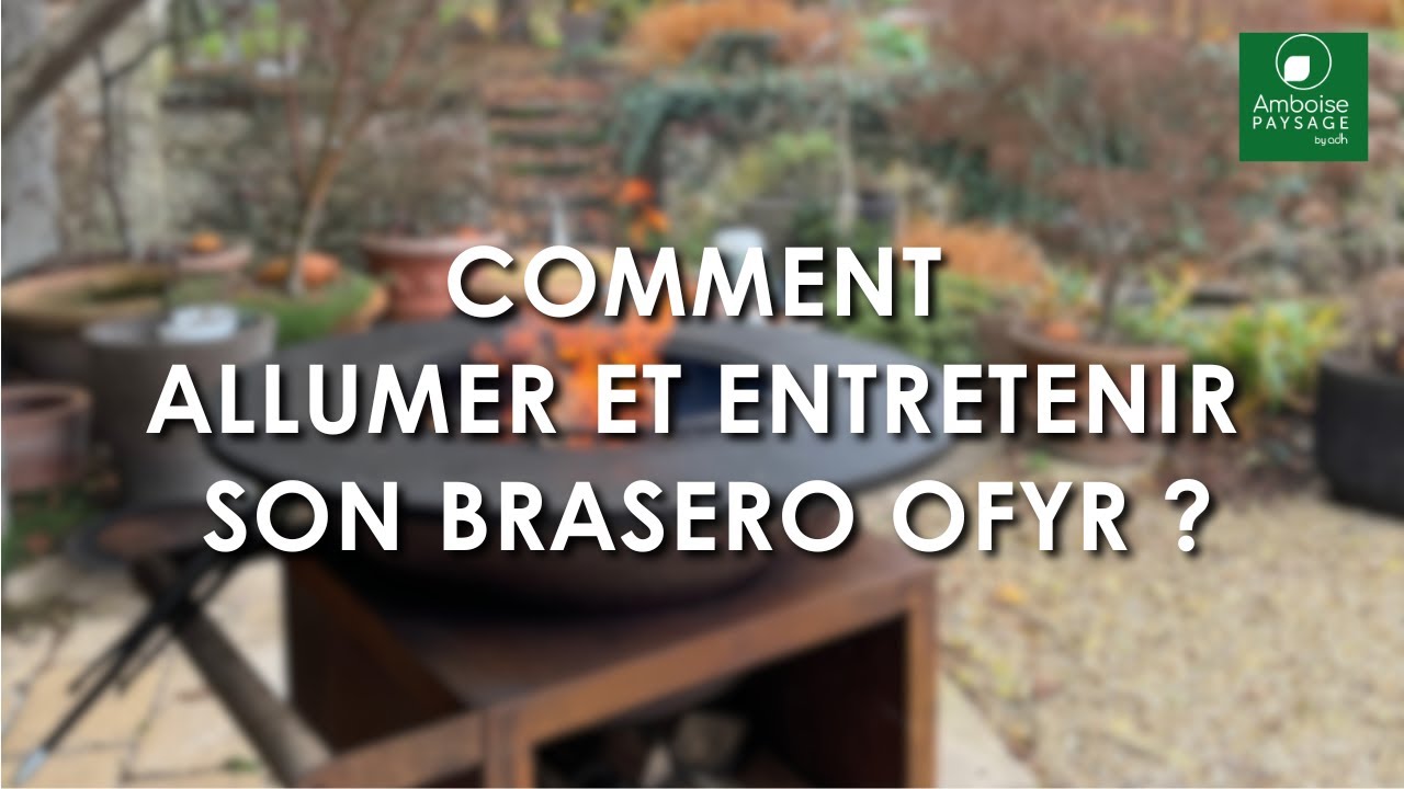 Comment allumer et entretenir son brasero ?