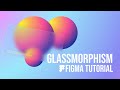 GLASSMORPHISM FIGMA | ЭФФЕКСТ СТЕКЛА В ФИГМЕ