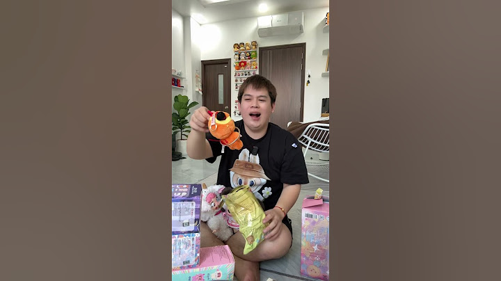 đập hộp set quà babythree của Thầy Beo U40, phiên bản cục súc !!!