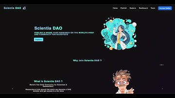 Scientia DAO | Polygon Buidl-It Hackathon 2022