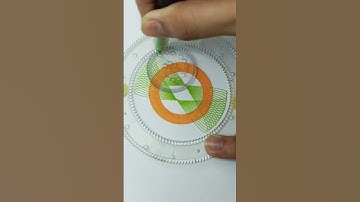 Flowing Spiral ASMR Art | Calming Spirograph Creations for Stress Relief! #art #shorts #spirograph