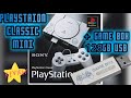 Playstation Classic Mini + Gamebox USB Added Games