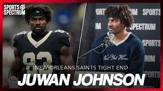 Juwan Johnson - New Orleans Saints tight end on his 2025 season, growing in faith and marriage