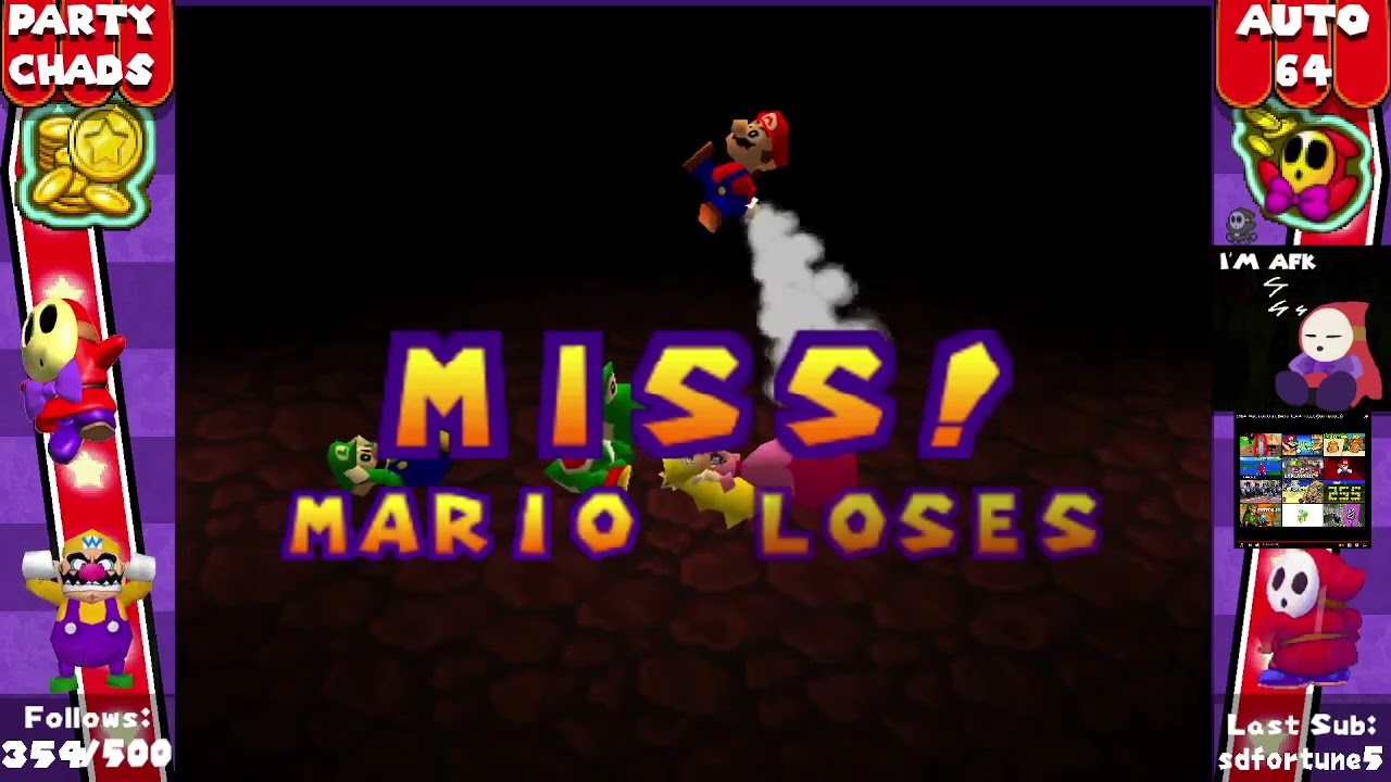 MARIO LOSES | 