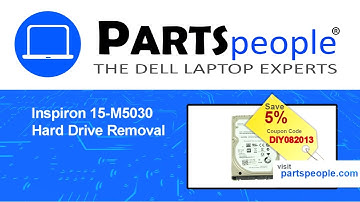 Dell Inspiron 15 M5030 (P07F002) Hard Drive How-To Video Tutorial