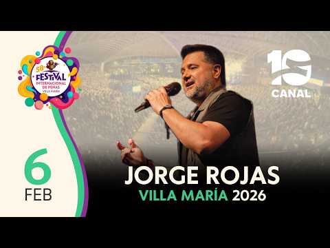 JORGE ROJAS En Villa María 2026 Festival Internacional De Peñas 