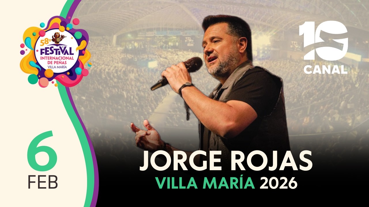 JORGE ROJAS en Villa María 2026 | Festival Internacional de Peñas