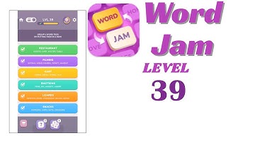 Word Jam Level 39 Walkthrough | Step-by-Step Guide 🧠 | Go Answer