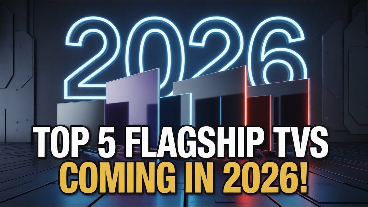 Топ-5 флагманских телевизоров 2026 года – Samsung, LG и Sony в рейтинге! Лучший телевизор раскрыт!