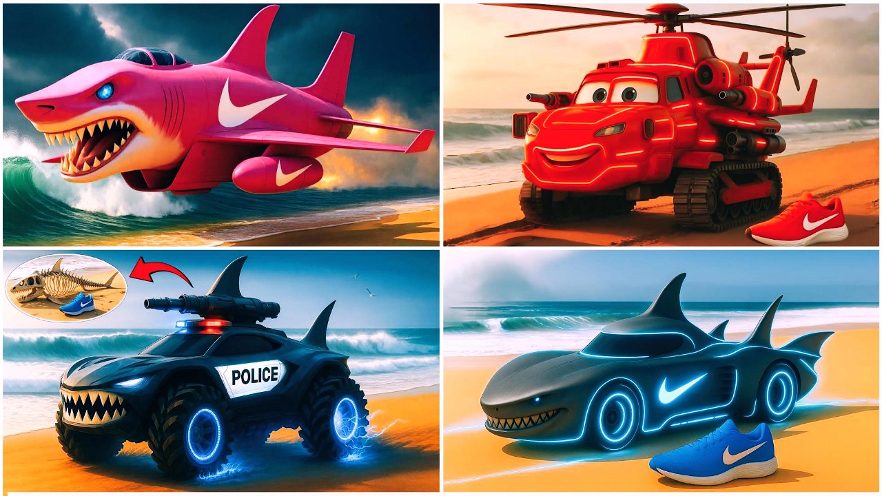 Ep 23 Brainrot Airplane 🆚 Brainrot Fire Hellicopter 🆚 Brainrot Police Car 🆚 Brainrot Bat Mobile 🎶