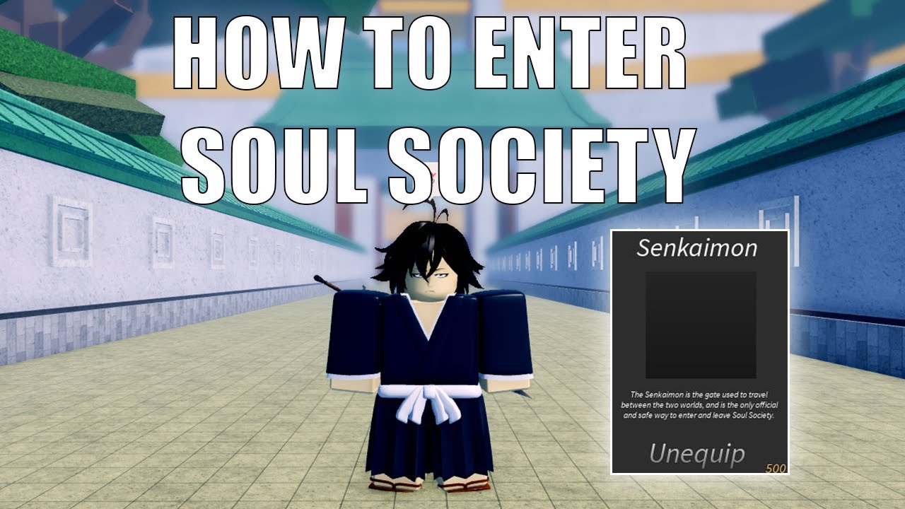 HOW to GET SHIKAI & ENTER SOUL SOCIETY in PROJECT MUGETSU 