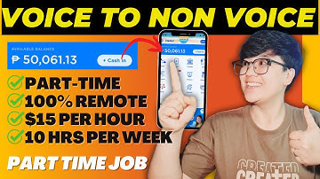 VOICE TO NON-VOICE PART-TIME REMOTE JOB | 10HRS PER WEEK | ADMIN TASKS #remotework #workfromhome