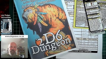 2D6 Animal Companions - Advanced Combat Bookmark  - Update