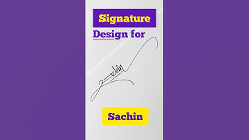 Sachin Name Signature Design🦋🦋#sachin #signature #name #nameart #artist #art #shortsfeed #shorts