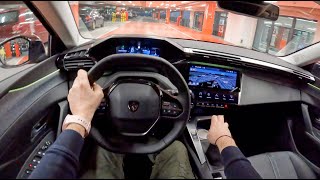 2022 Peugeot 308 Night [1.2 130HP] | POV Test Drive #1130 Joe Black