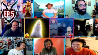 Saihate no Paladin EPISODE 5 REACTION MASHUP [🇪🇸 - 🇺🇸] The faraway Paladin😨