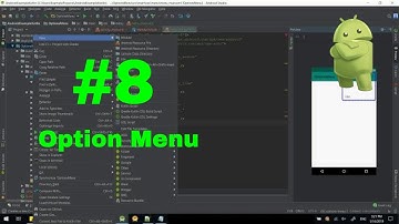 #8 How to create an options menu with Kotlin - Kotlin Android for beginners
