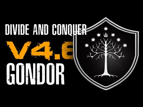 Видео: Divide & Conquer (V4.6): обзор фракции Гондор (Gondor Overview RUS)