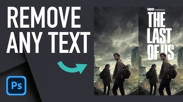 How to Remove Text from an Image in Photoshop | Easy Tutorial