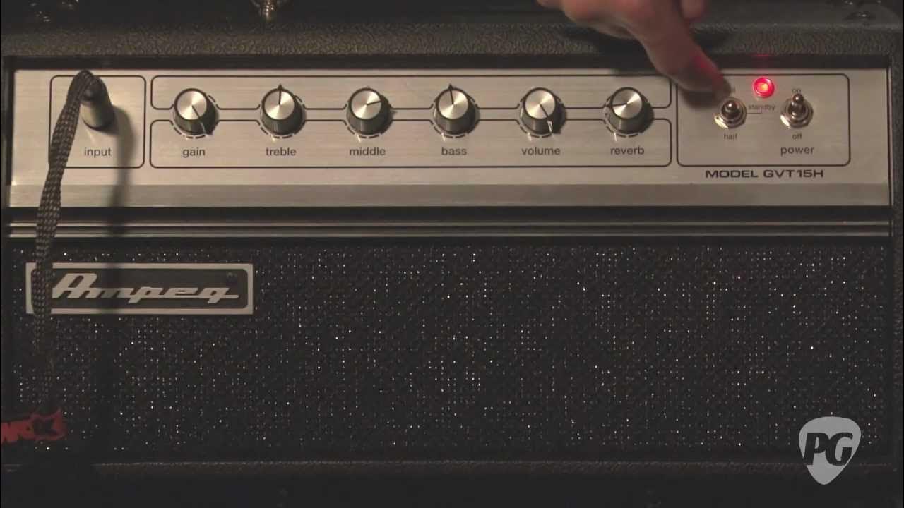 Video Review - Ampeg GVT15H Guitar Amplifier - YouTube