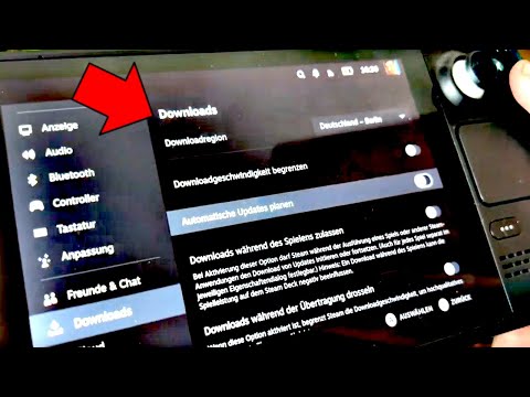 Steam Deck - Steam DOWNLOAD beschleunigen Tutorial | Schneller Downloaden?