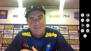 Mickey Arthur | Post Match Press briefing | 2nd Test vs West Indies