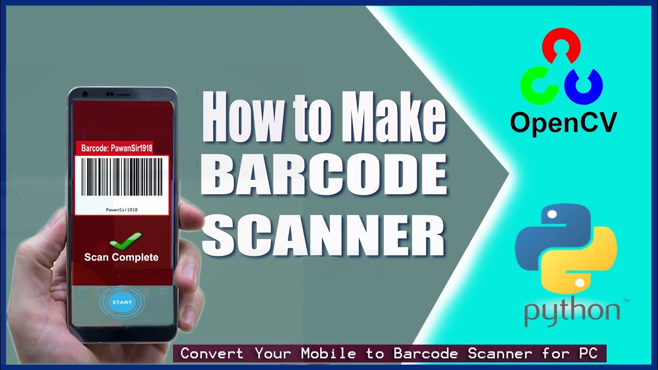 Make Barcode Scanner using Python || Barcode + QR Code Scanning software ।। AI