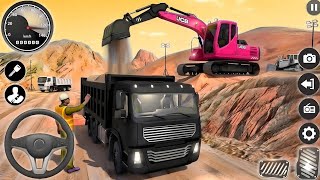 👷City Road Construction Simulator 3D 🚧 | Heavy Excavator & Truck - Android Gameplay screenshot 3