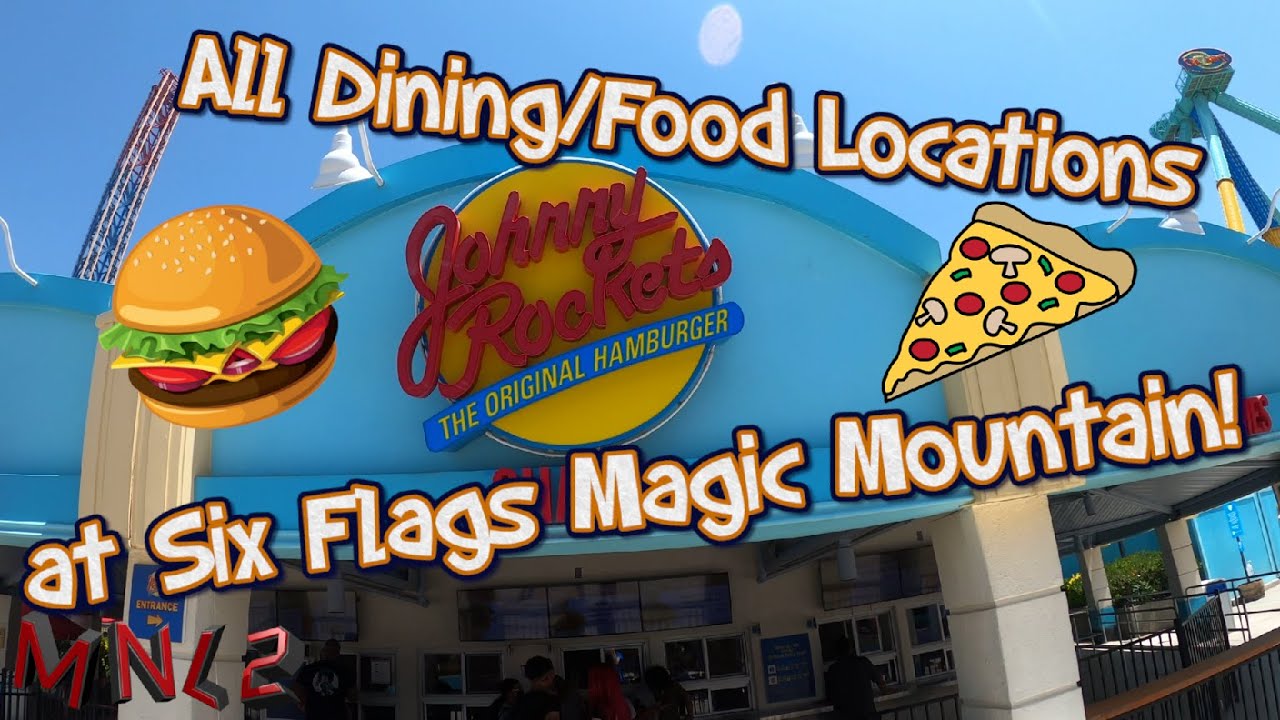 Exploring EVERY Restaurant At Six Flags Magic Mountain YouTube
