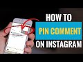 How to Pin Comment on Instagram (Simple Steps)