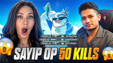 50 Kills Conqueror Lobby Sayip OP