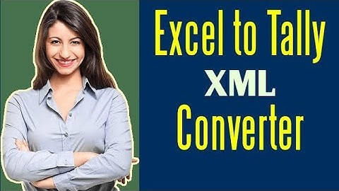 Excel to Tally XML converter