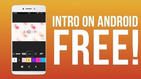 SIMPLE INTRO ON ANDROID FREE! || PHILIPPINES ||