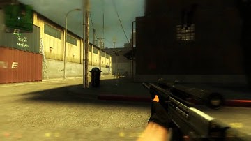 Counter Strike Source: No Scope Sniper Headshot