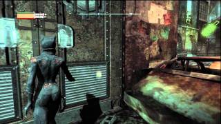 Batman: Arkham City - Catwoman visits the hideout of Zsasz - YouTube