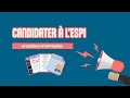 Comment candidater  lespi