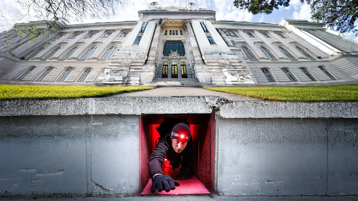 ON INFILTRE UN PALAIS ABANDONNÉ PAR UN TUNNEL SECRET